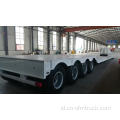 4 As Roda Rendah Flatbed 80 Ton Goosneck Trailer